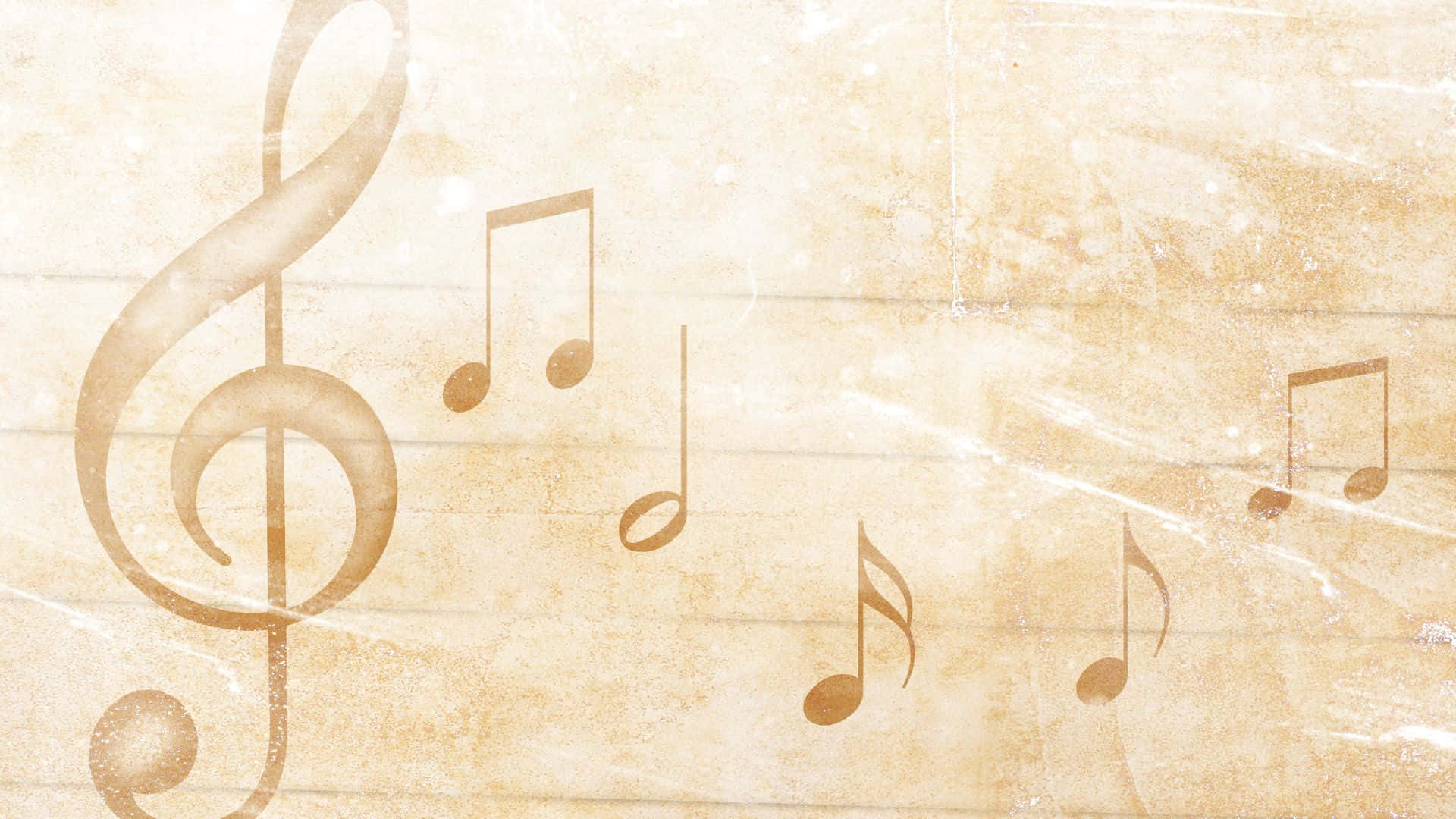 Mandhari ya Kuvutia ya Muziki Picha ya Ukuta
