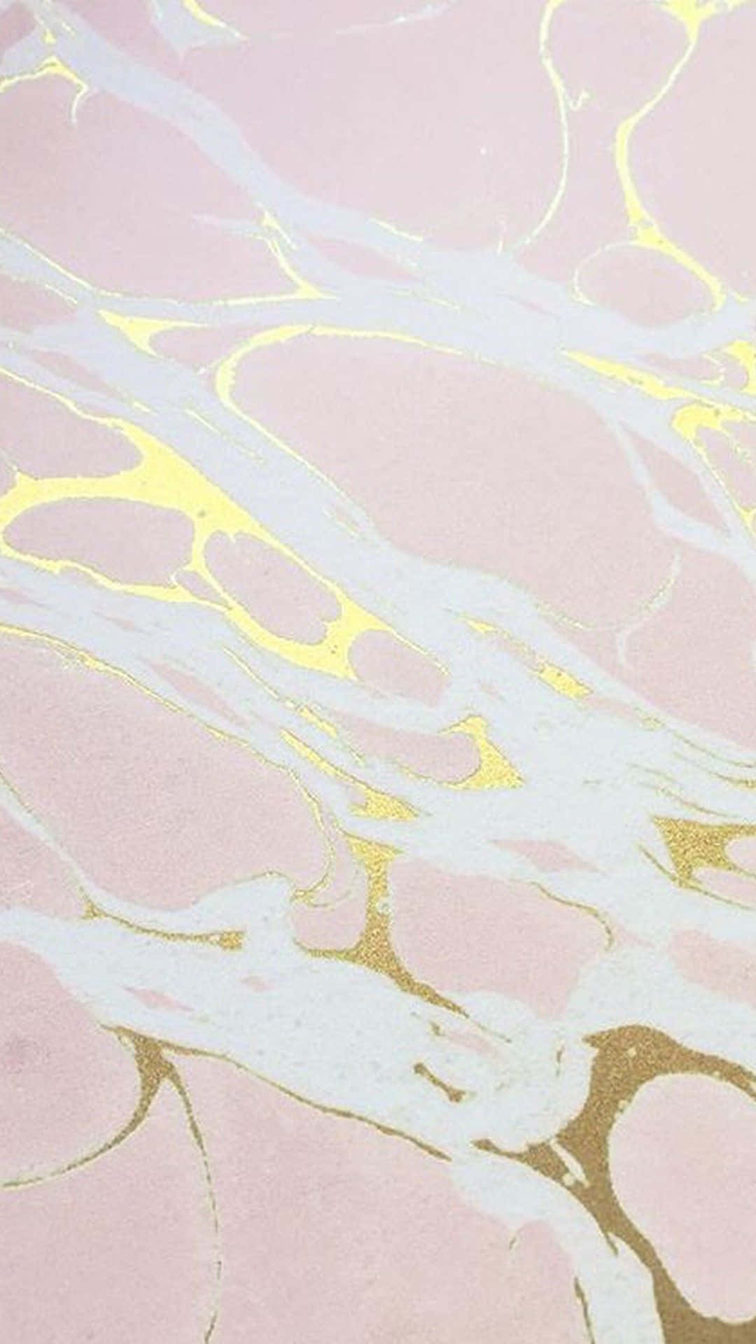 Mandhari ya Kuvutia ya Rose Gold Aesthetic Picha ya Ukuta