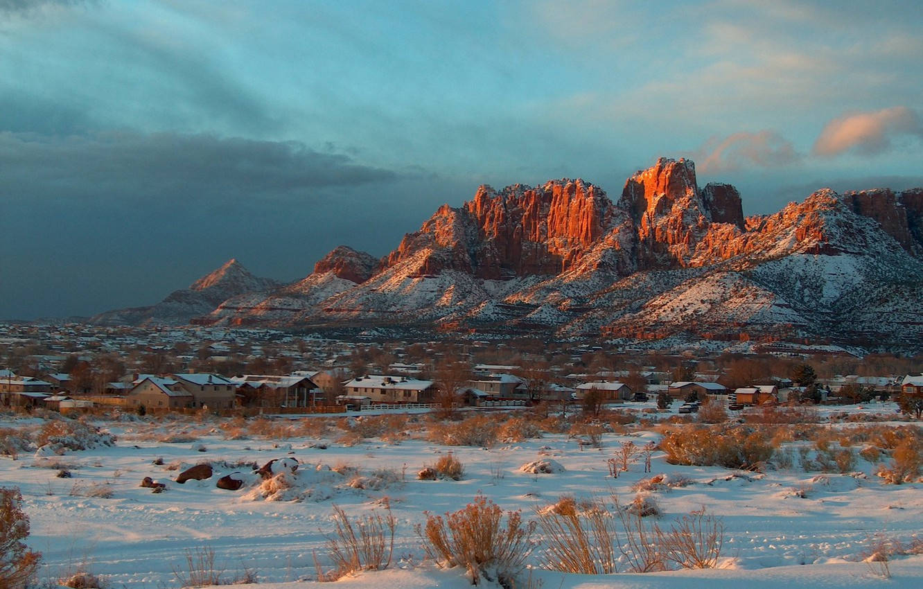 Mandhari ya Machweo Colorado Arizona Picha ya Ukuta