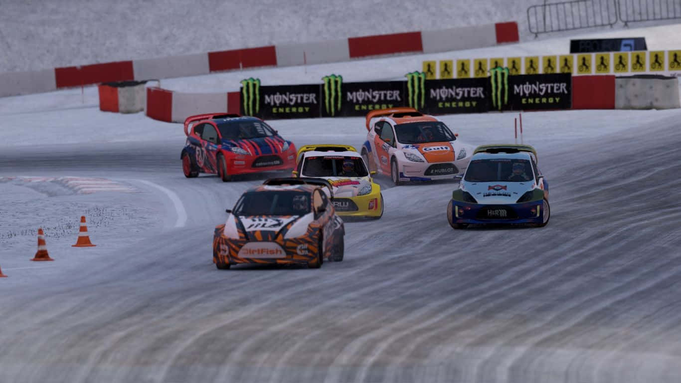 Mandhari ya Mchezo wa Project Cars 2 Inayojibika Picha ya Ukuta