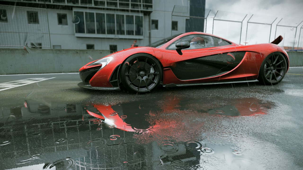 Mandhari ya McLaren Car 720p ya Project Cars Picha ya Ukuta