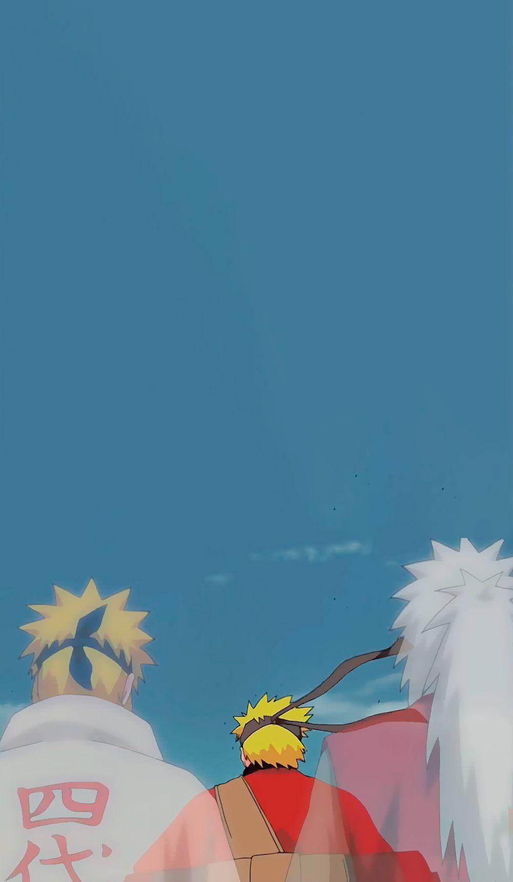 Mandhari ya Minato Jiraiya Naruto Picha ya Ukuta