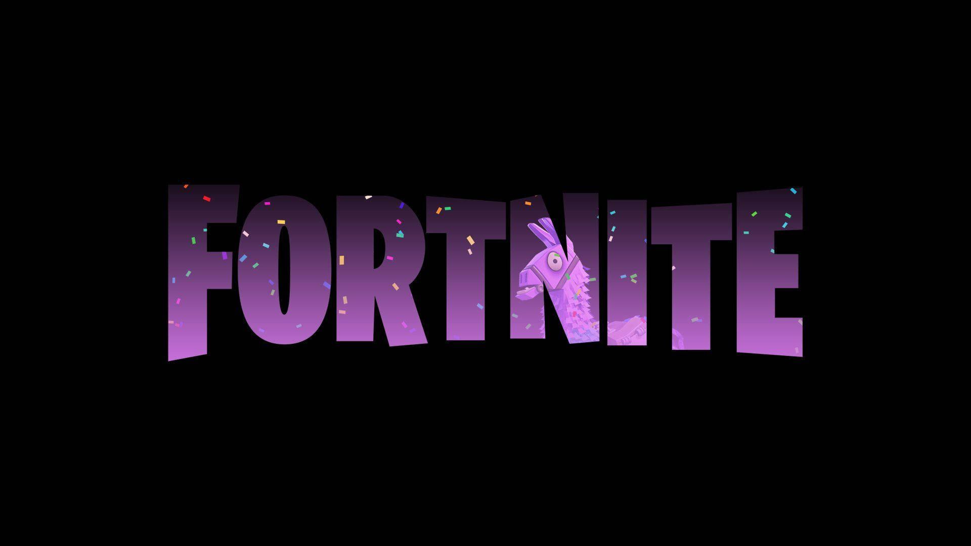 Mandhari ya Nembo ya Fortnite Baridi Picha ya Ukuta