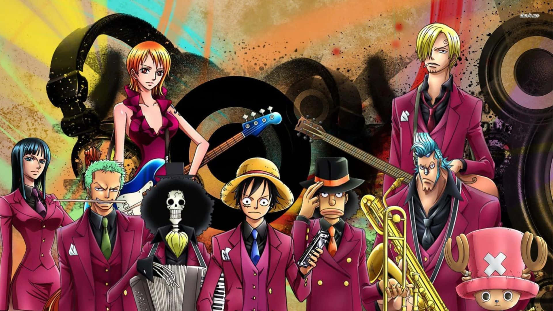 Mandhari ya One Piece Picha ya Ukuta