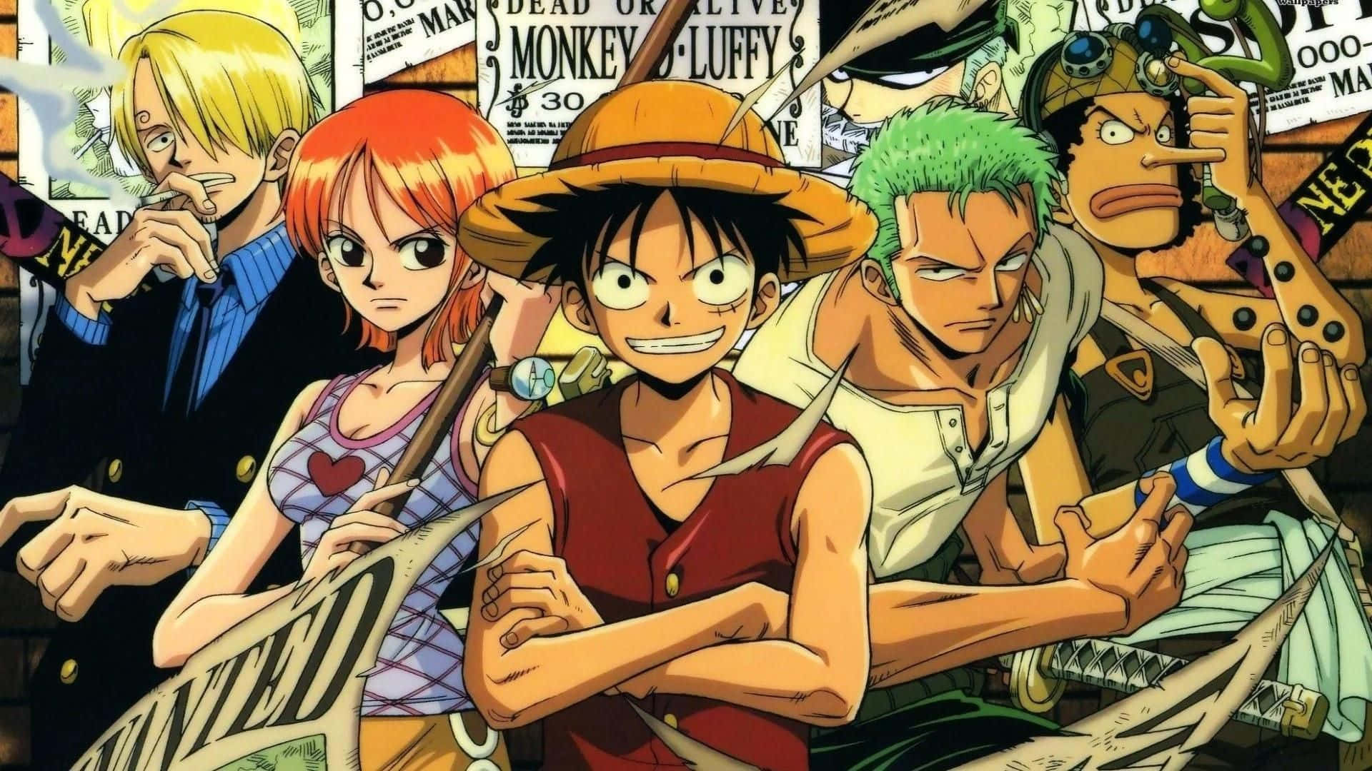 Mandhari ya One Piece Picha ya Ukuta