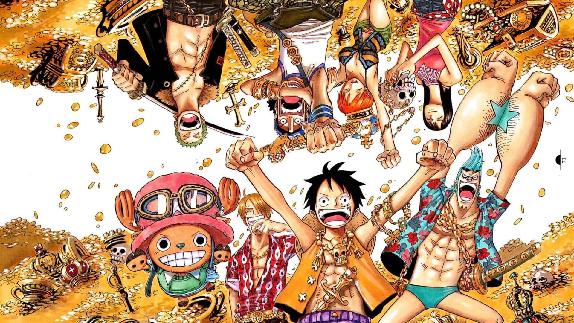 Mandhari ya One Piece Picha ya Ukuta