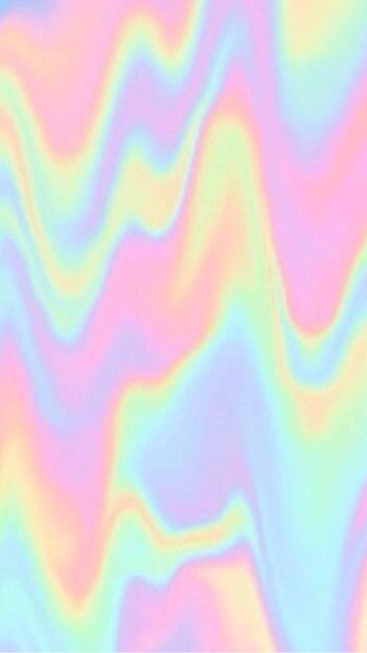 Mandhari ya Pastel ya Aesthetic ya Trippy Picha ya Ukuta