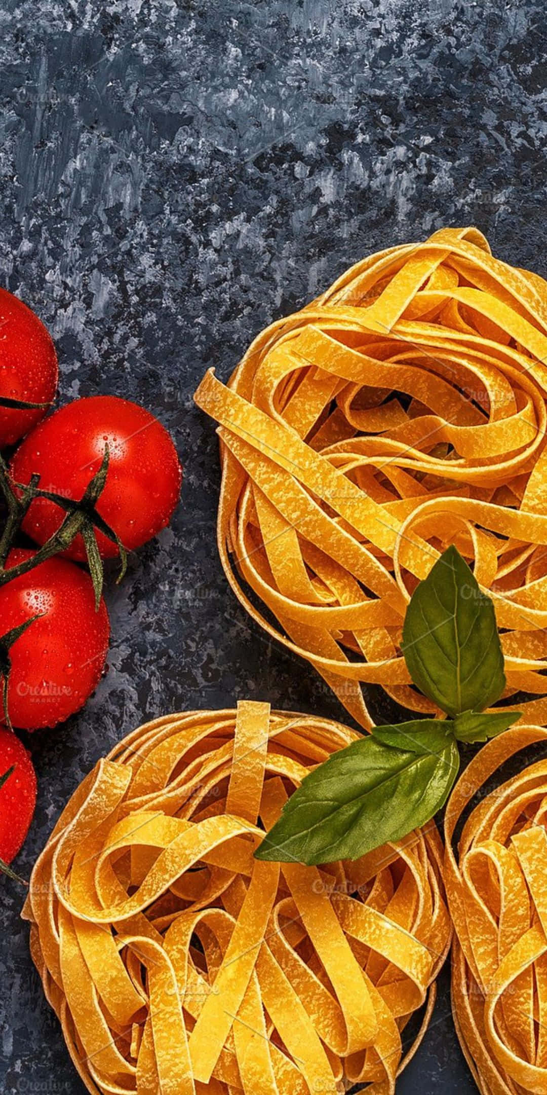 Mandhari ya Pixel 3 ya Chakula Tagliatelle Picha ya Ukuta
