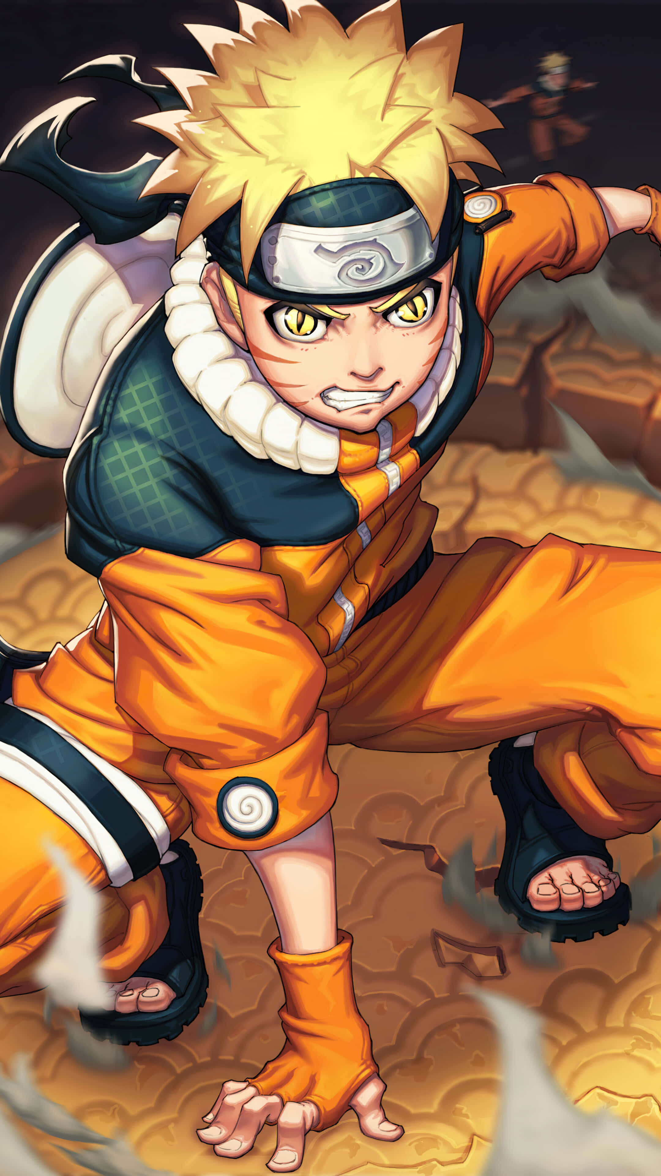 Mandhari ya Simu ya Naruto Inayovutia Picha ya Ukuta