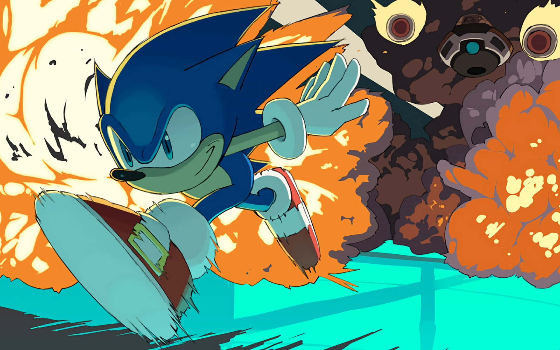 Mandhari ya Sonic Picha ya Ukuta