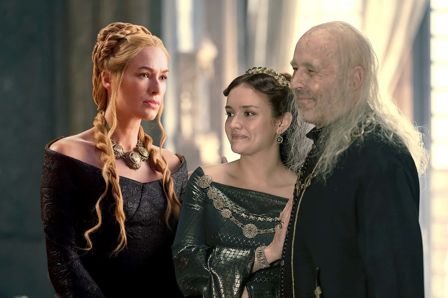 Mandhari ya Westeros yenye theluji wakati wa baridi Picha ya Ukuta