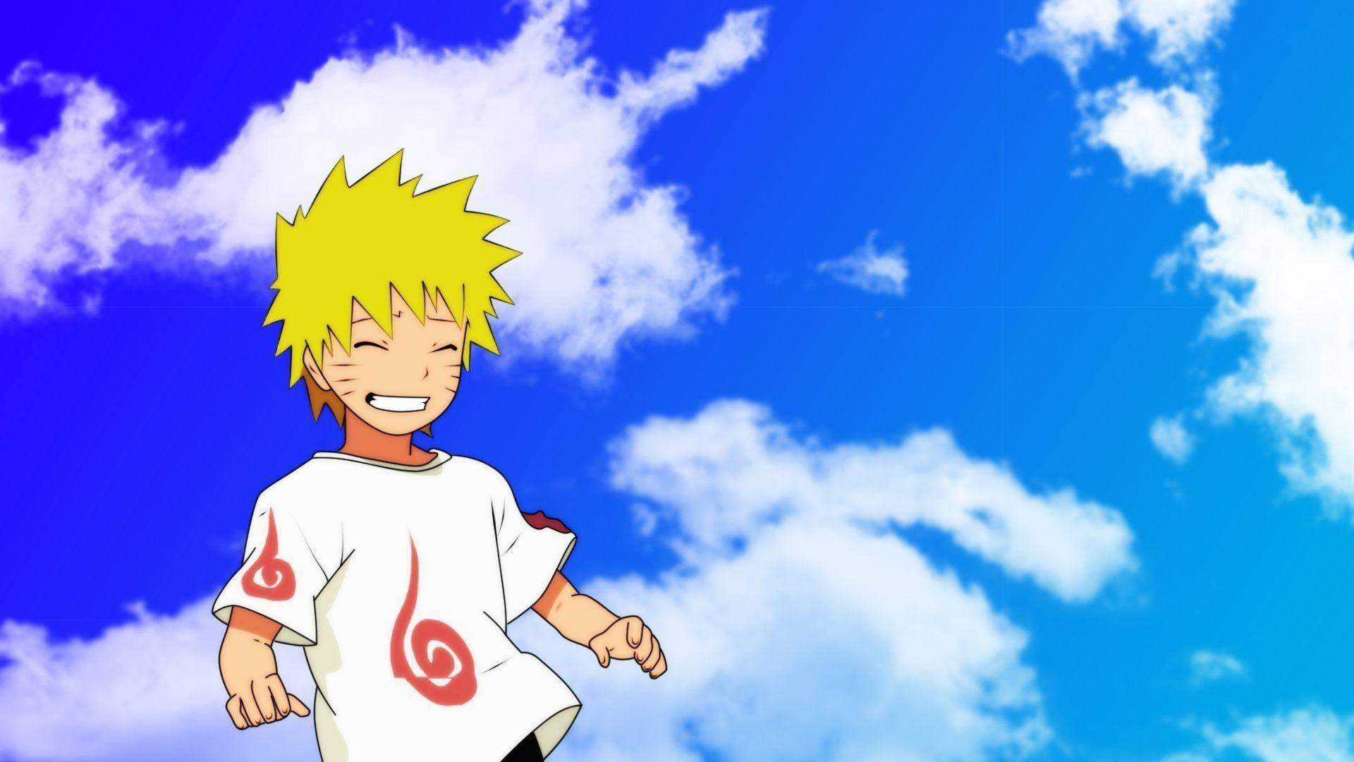 Mandharinyuma Mzuri wa Naruto Angani Picha ya Ukuta