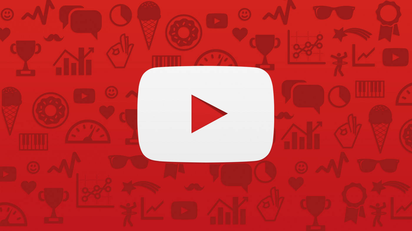Mandharinyuma Nyekundu ya YouTube Picha ya Ukuta