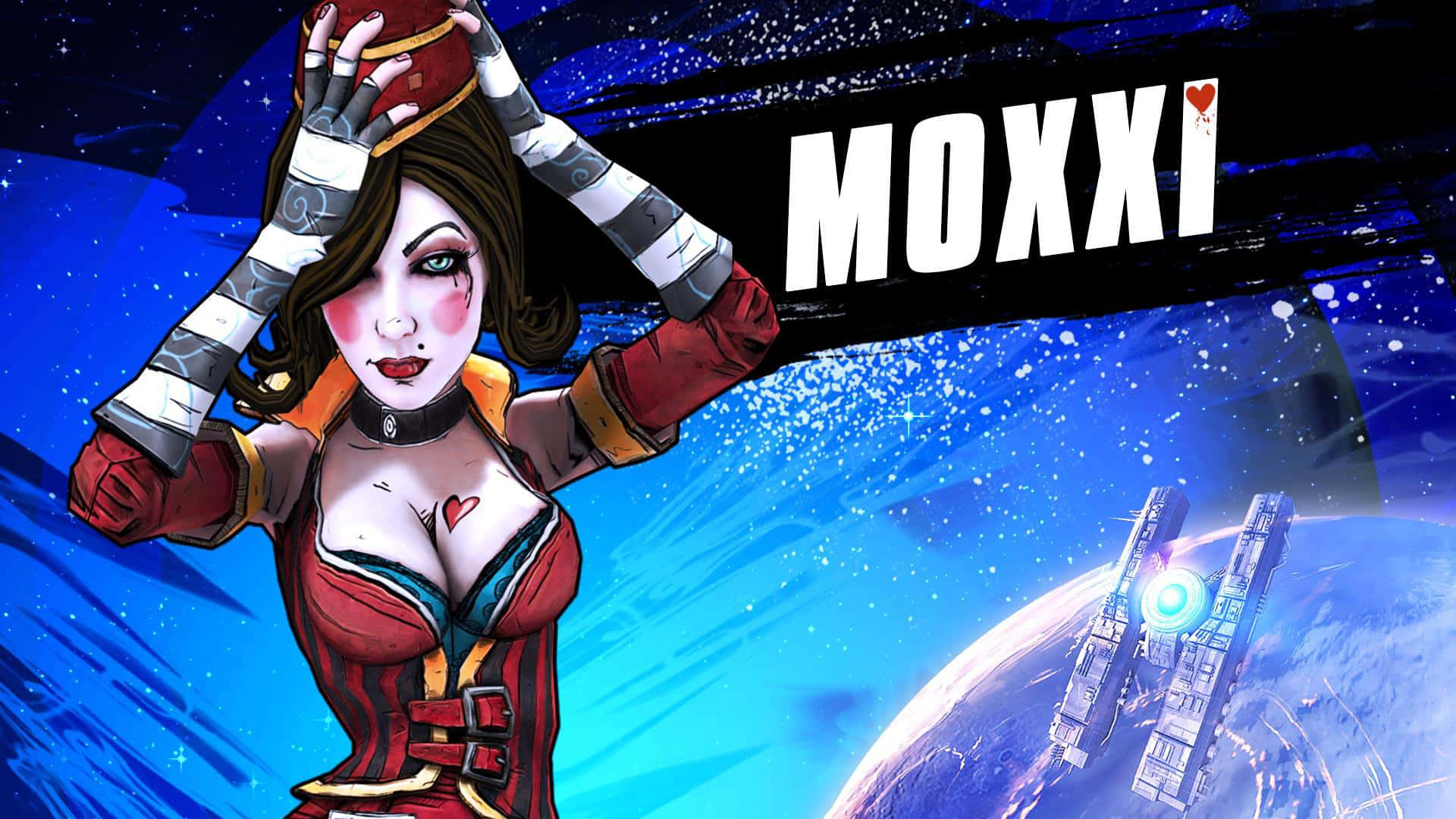 Mandharinyuma ya Galaxy 1920x1080 ya Borderlands 3 Picha ya Ukuta