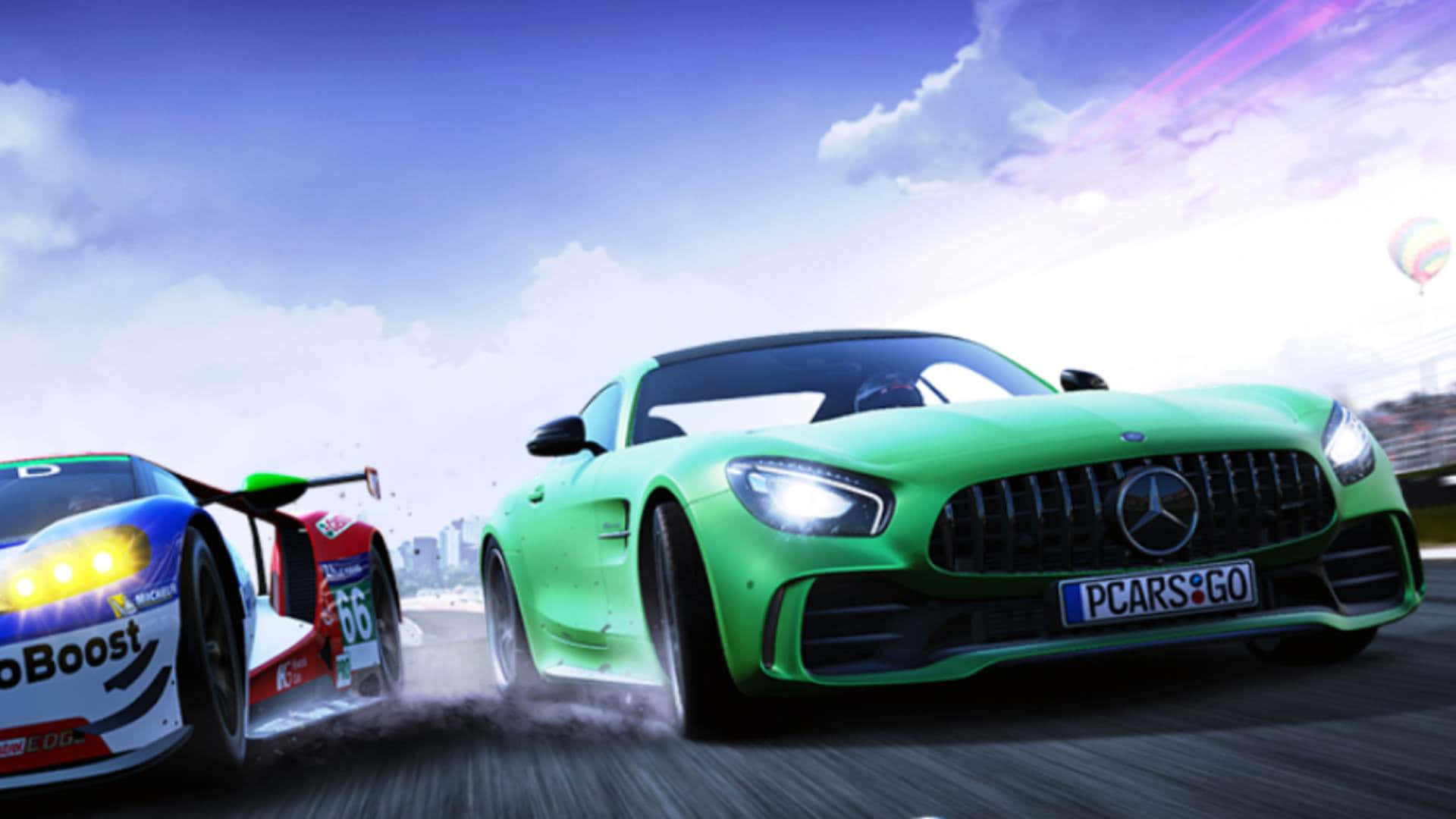 Mandharinyuma ya HD ya Mchezo wa Simu wa Project Cars Go Picha ya Ukuta
