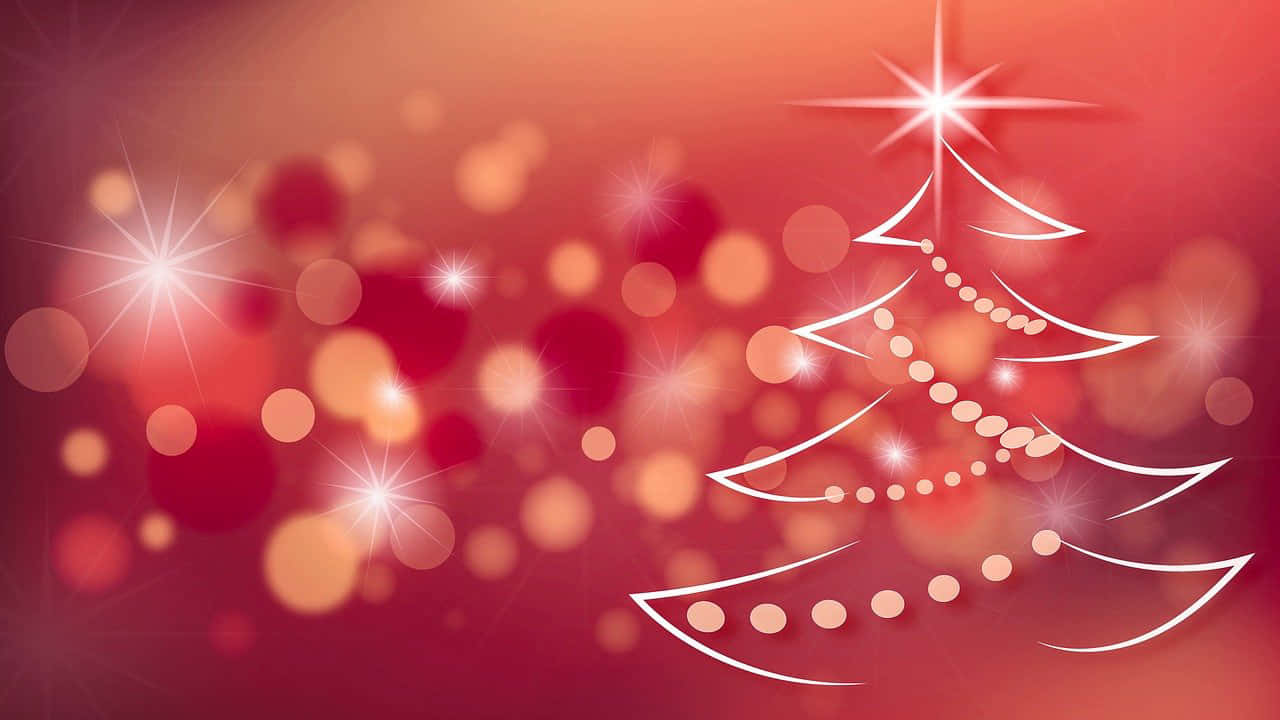Mandharinyuma ya Likizo ya Krismasi Bokeh Picha ya Ukuta