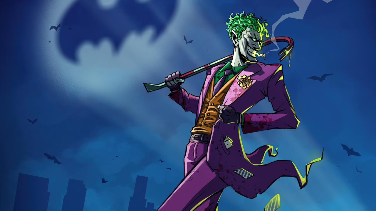 Mandharinyuma ya Joker Picha ya Ukuta