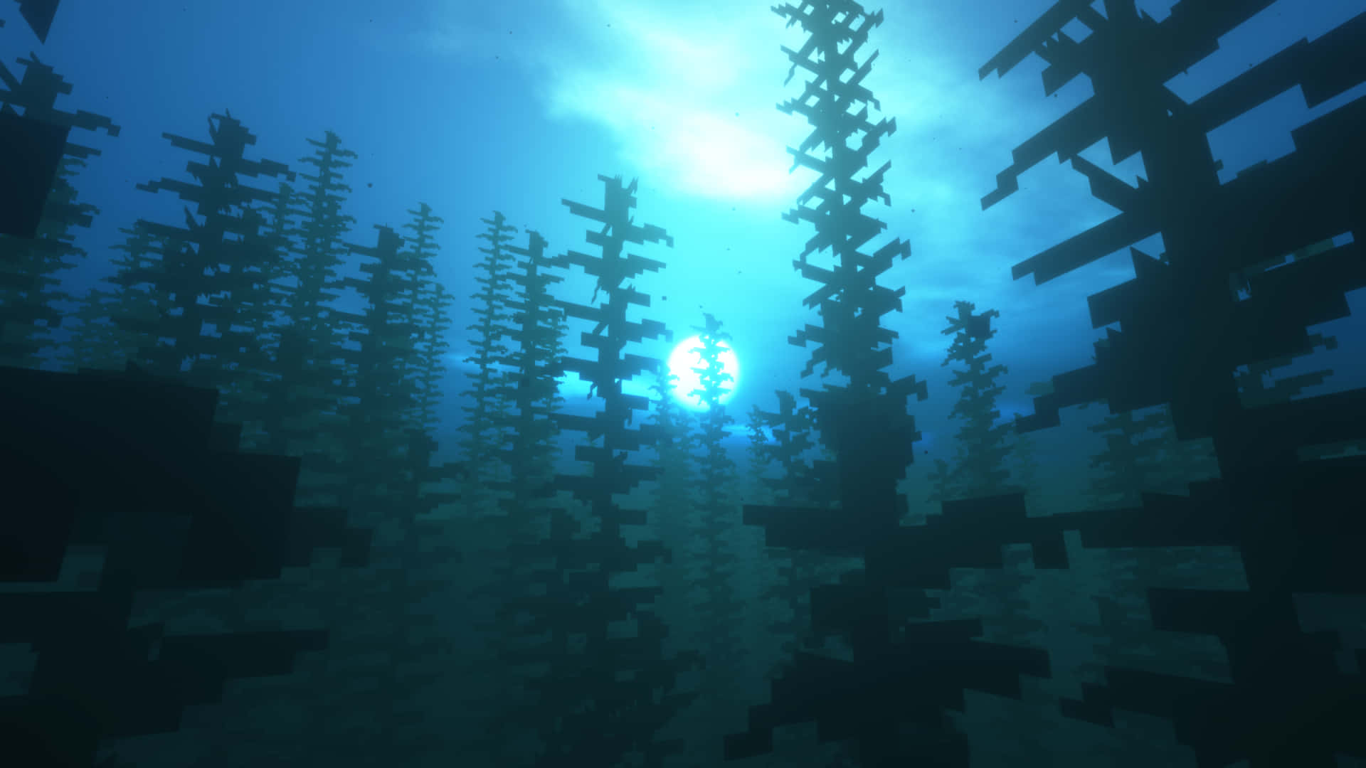 Mandharinyuma ya Minecraft Picha ya Ukuta