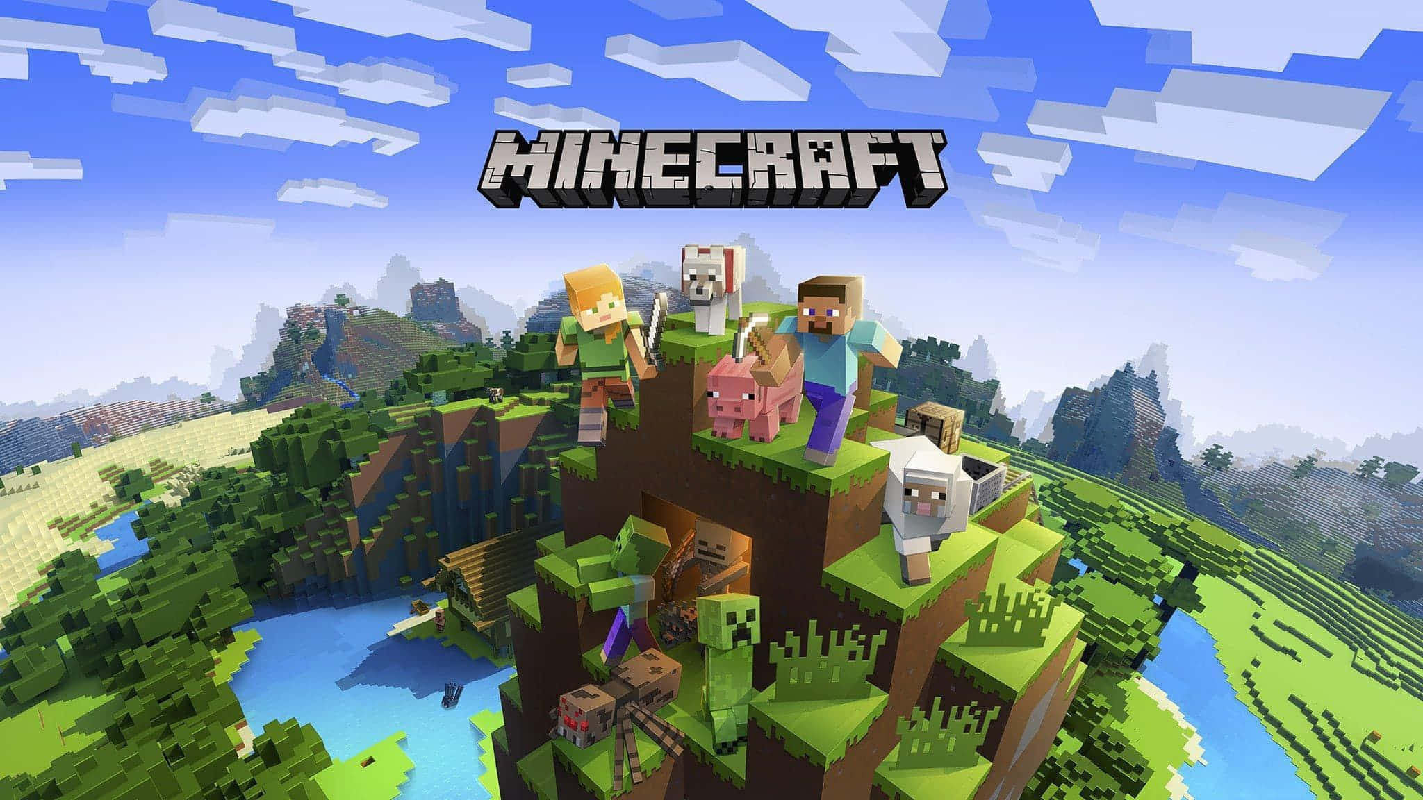 Mandharinyuma ya Minecraft Picha ya Ukuta