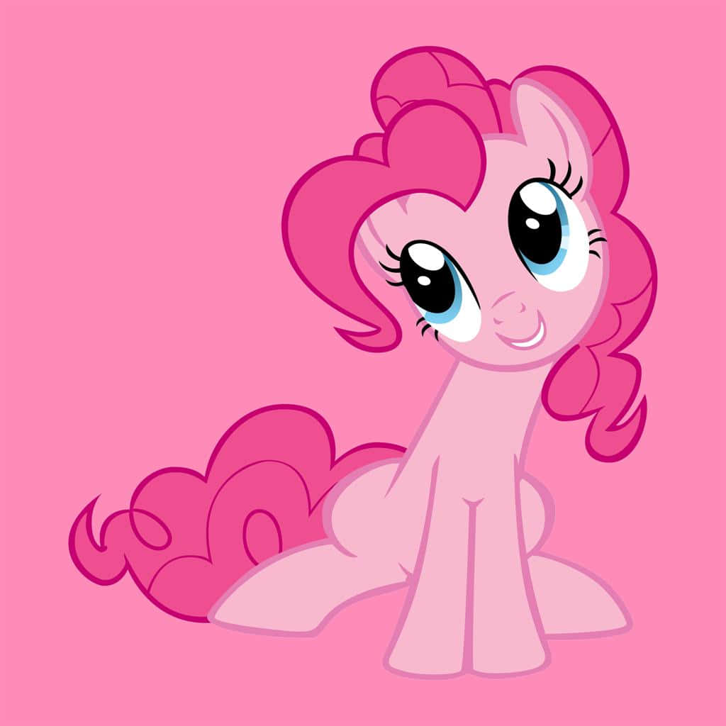 Mandharinyuma ya Pinki Pie Pinki iPad My Little Pony Picha ya Ukuta