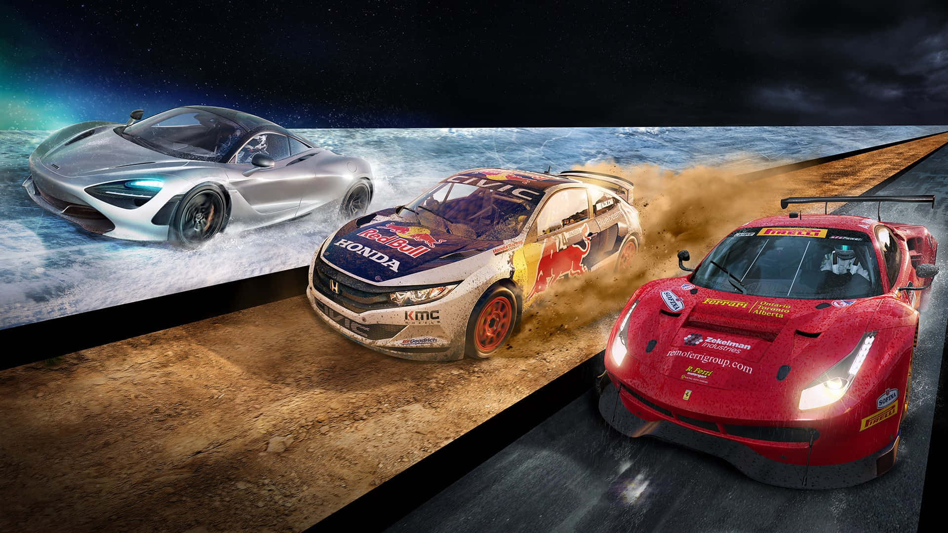 Mandharinyuma ya Project Cars 2 Picha ya Ukuta