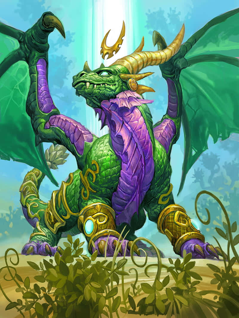 Mandharinyuma ya Ysera Dragon Pixel 3xl Hearthstone Picha ya Ukuta