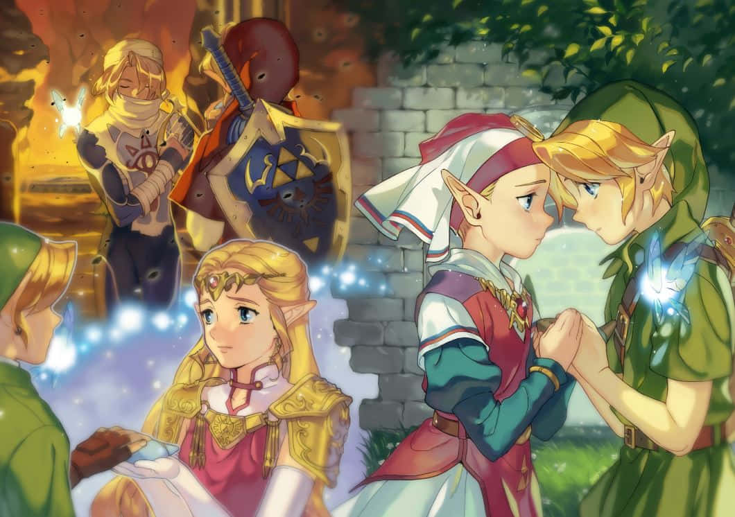 Mandharinyuma ya Zelda Picha ya Ukuta