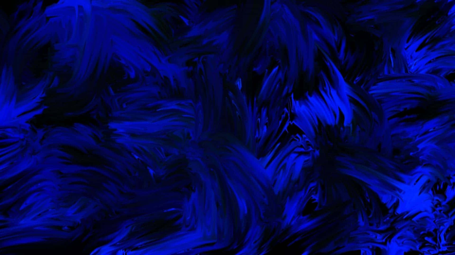 Mandharinyuma Yenye Rangi ya Samawati Angavu ya Neon Picha ya Ukuta