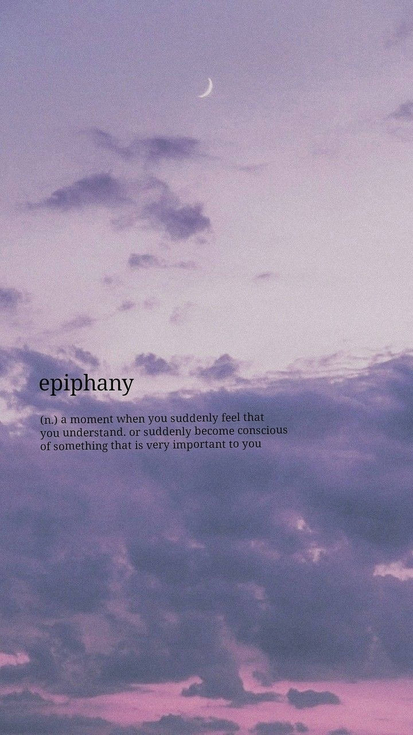 Maneno ya Urembo ya Epiphany Picha ya Ukuta
