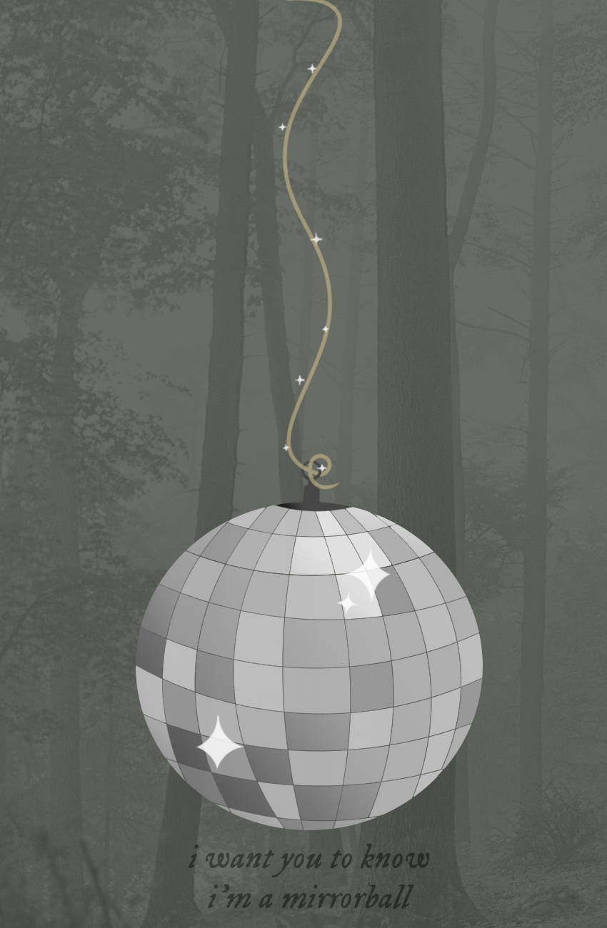 Maneno ya Wimbo wa Mirrorball Taylor Swift Picha ya Ukuta