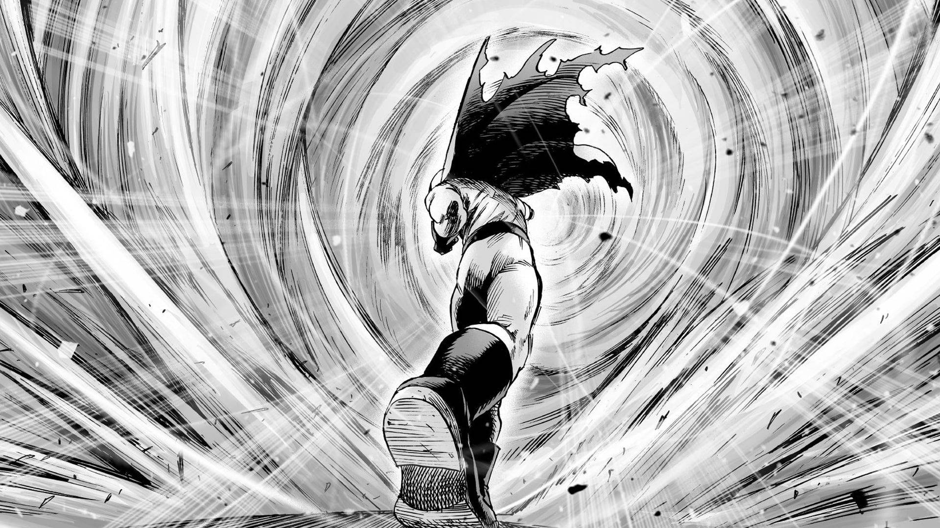 Manga 4K One Punch Man Picha ya Ukuta