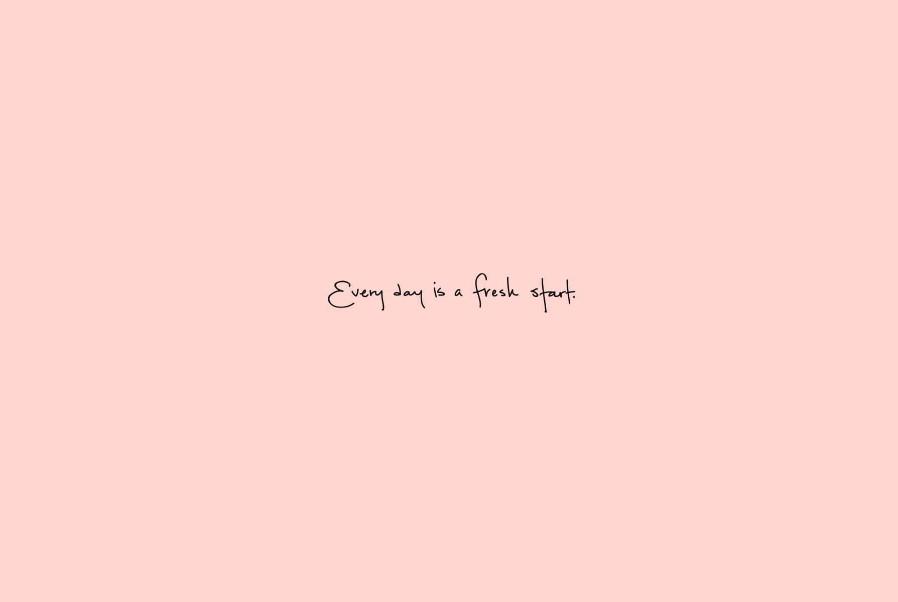 Manukuu Mazuri ya VSCO Pink Aesthetic Picha ya Ukuta