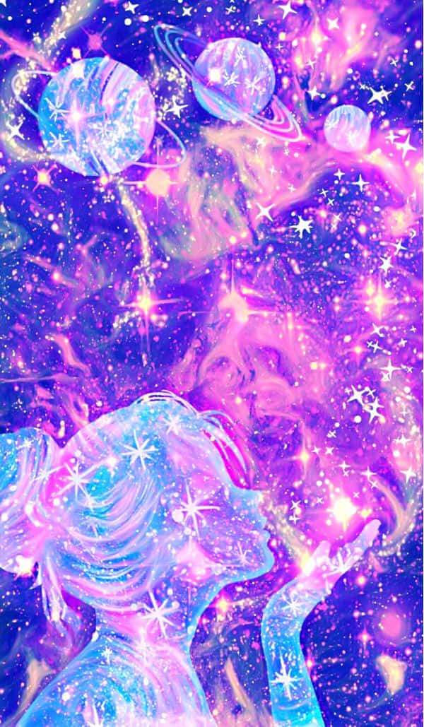 "Maoni ya Kuvutia ya Galaxy ya Kupendeza" Picha ya Ukuta