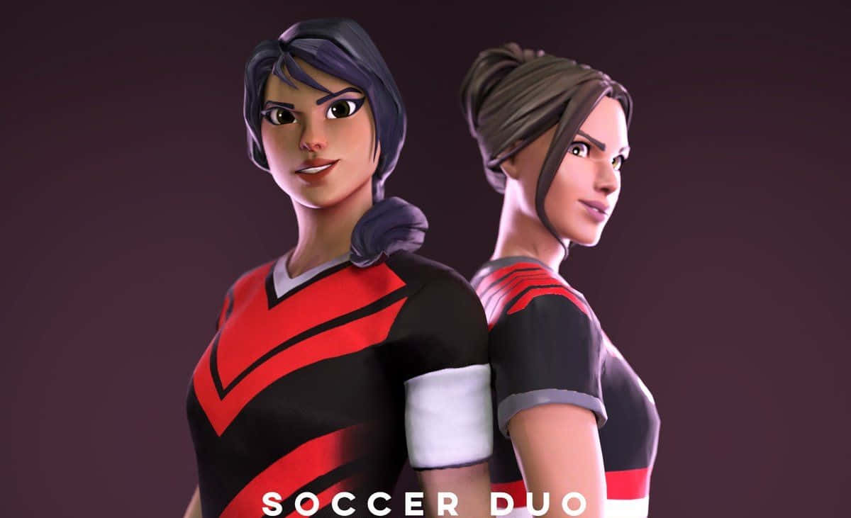 Maonyesho ya Fortnite ya Ngozi ya Mpira wa Miguu kwa Kompyuta Picha ya Ukuta