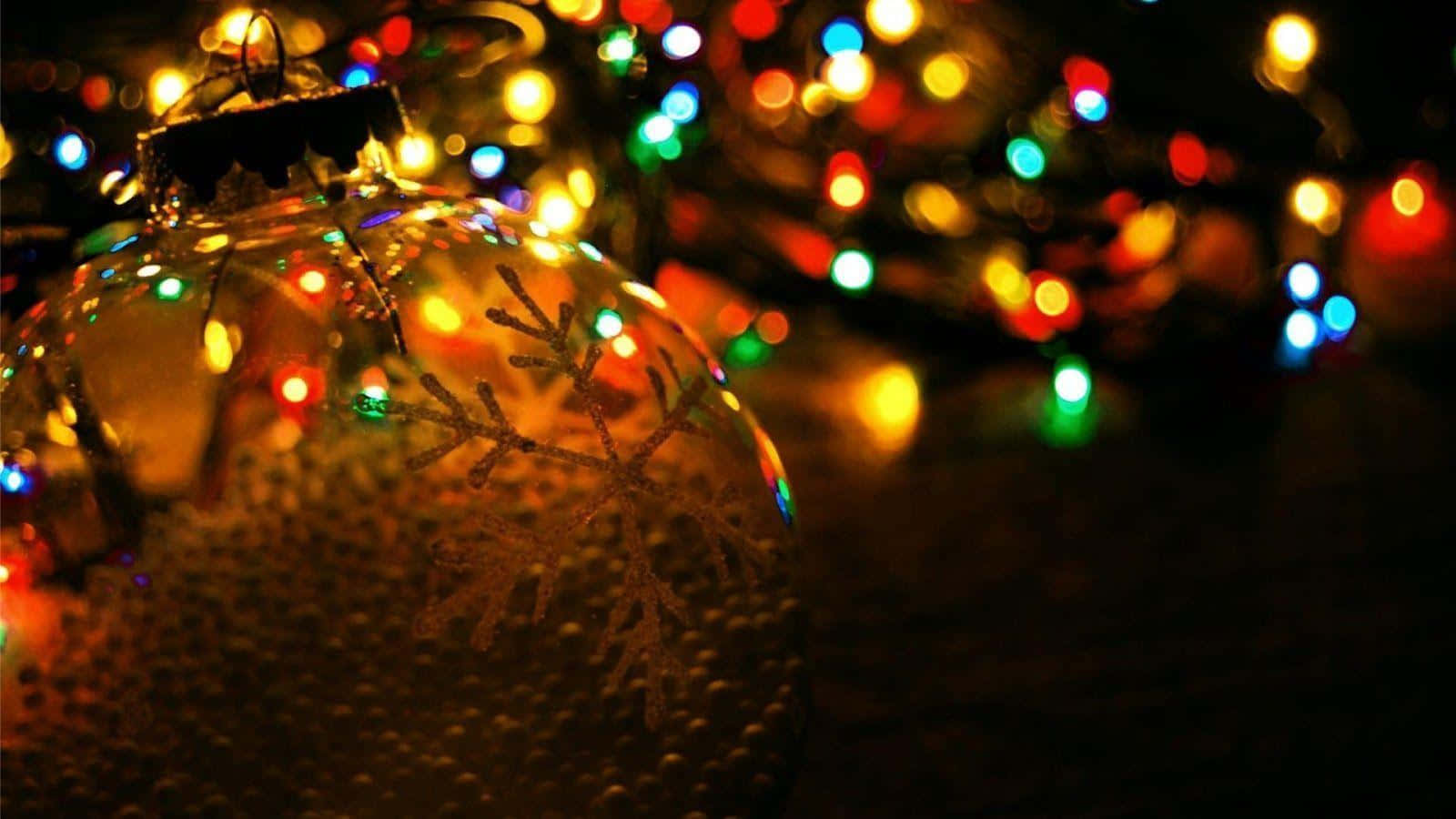 Mapambo ya Krismasi ya Taa Picha ya Ukuta