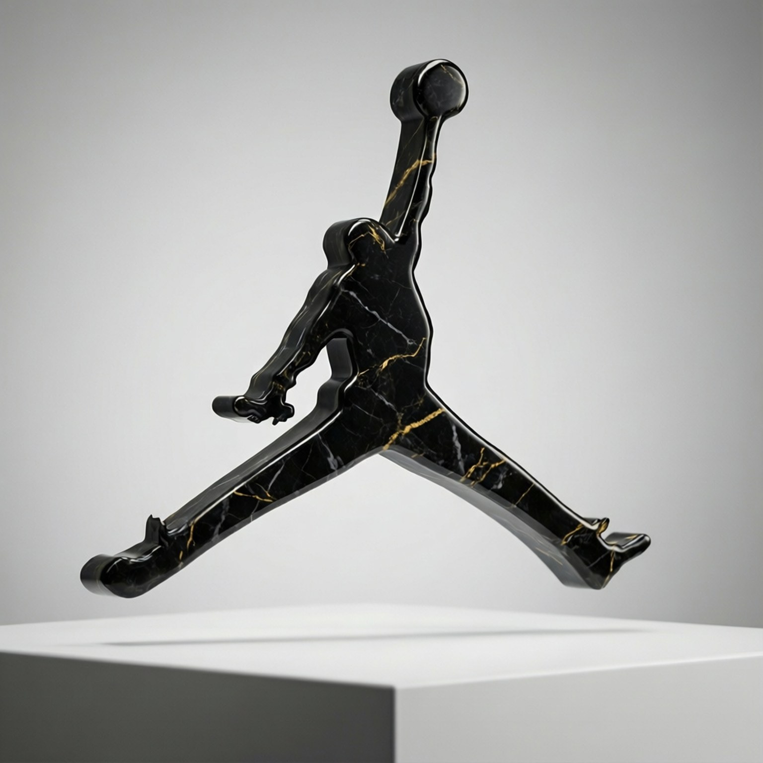 Marble Jumpman Picha ya Ukuta