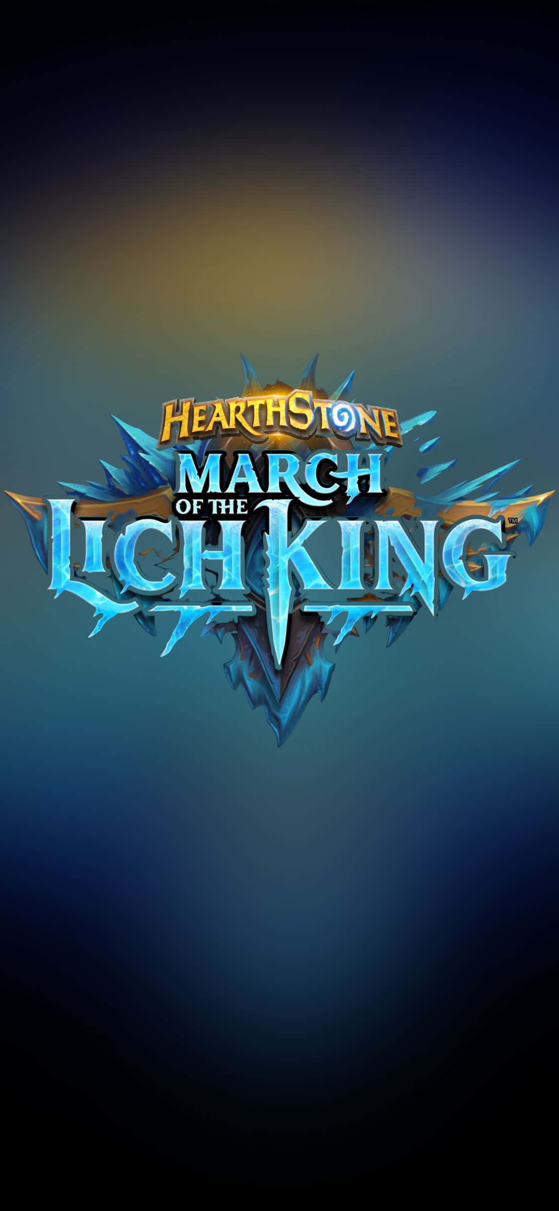 March Of The Lich King iPhone XS Hearthstone Background Picha ya Ukuta