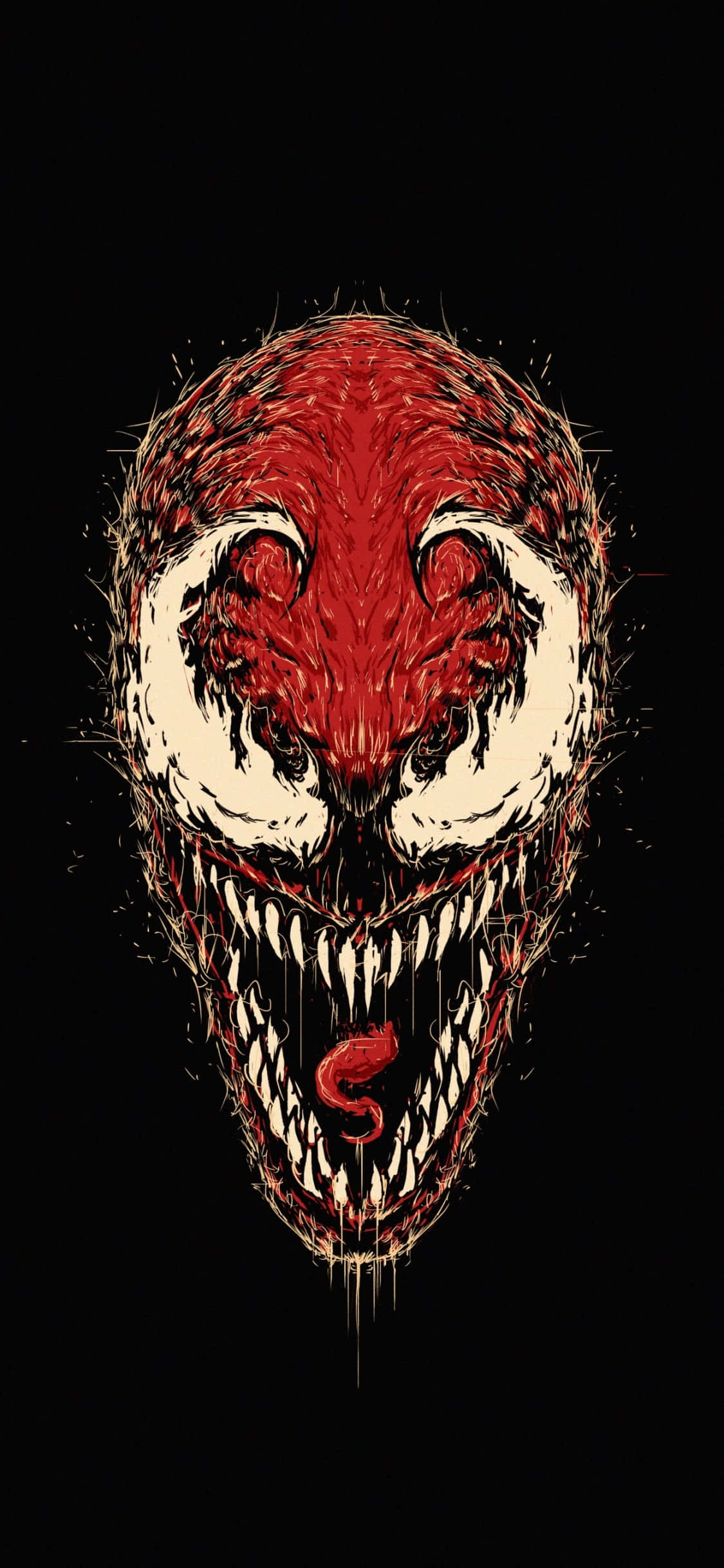 Marvel Carnage Ready for Battle Picha ya Ukuta
