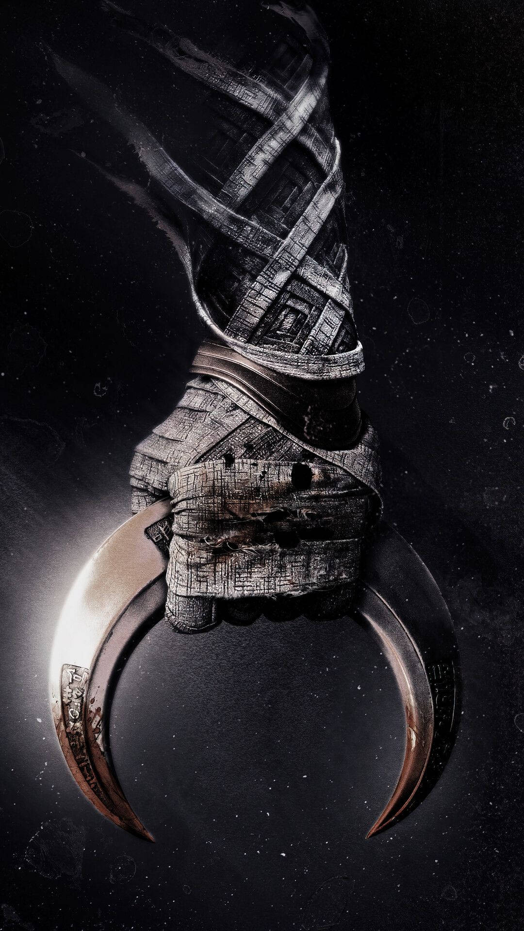 Marvel Crescent Darts Moon Knight Simu Picha ya Ukuta