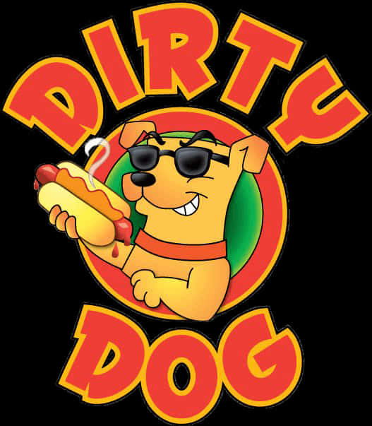 Mascot wa Hot Dog Animated Picha ya Ukuta