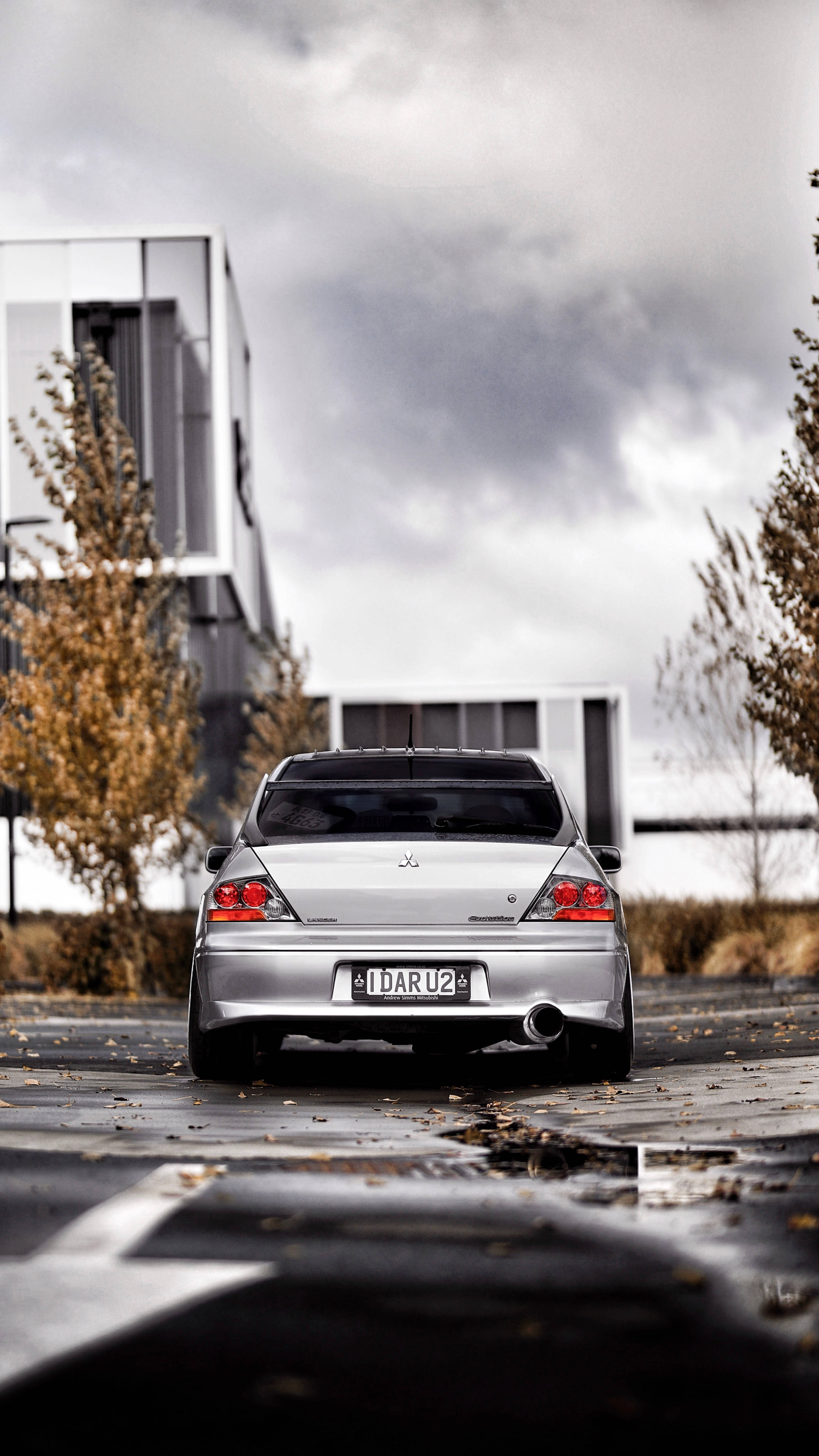 Mashine za JDM za Wet Teal na Nyeusi Picha ya Ukuta