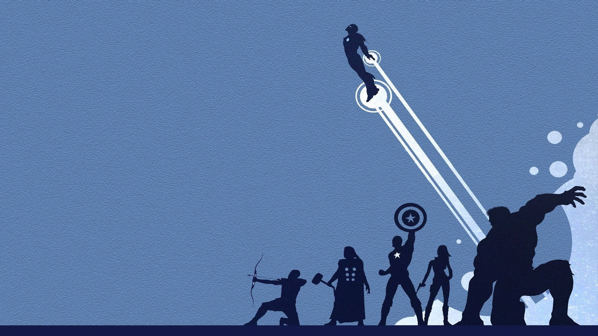 Mashujaa wa Marvel wa Kima cha Chini Picha ya Ukuta