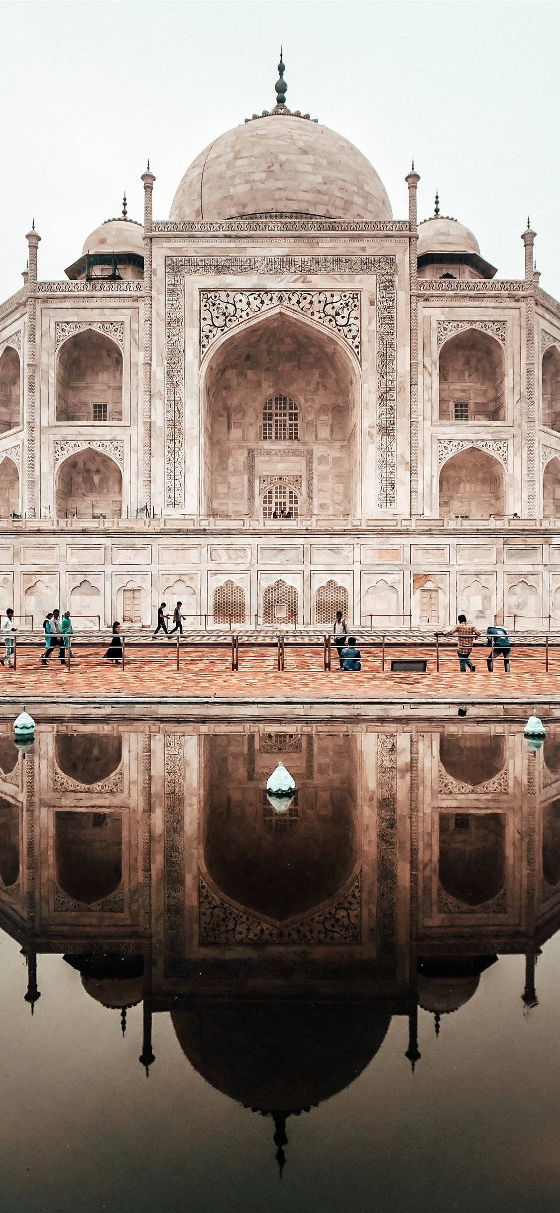 Masjid India Yenye Mwonekano Picha ya Ukuta