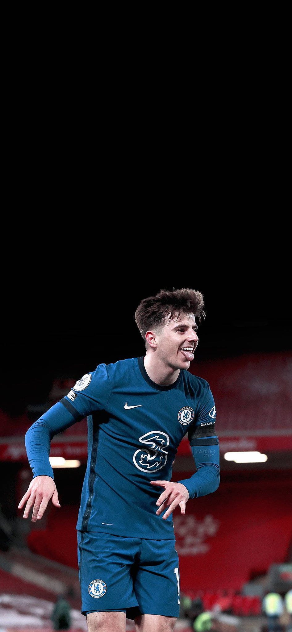 Mason Mount Akitoka Ulimi Picha ya Ukuta