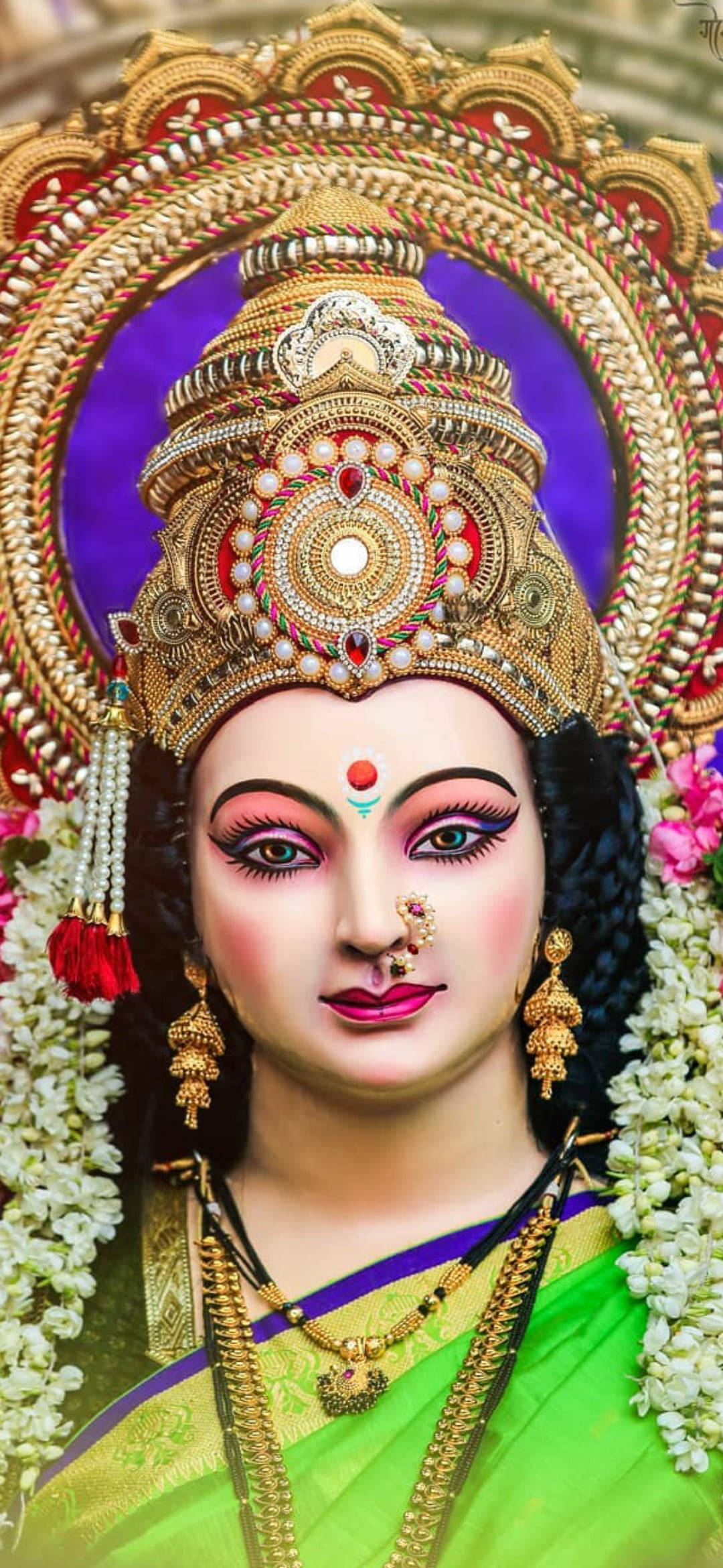 Mata Rani Upande wa Karibu Picha ya Ukuta