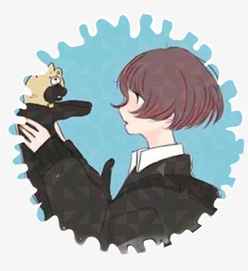 Matching PFP For Couples Cat Lovers Picha ya Ukuta