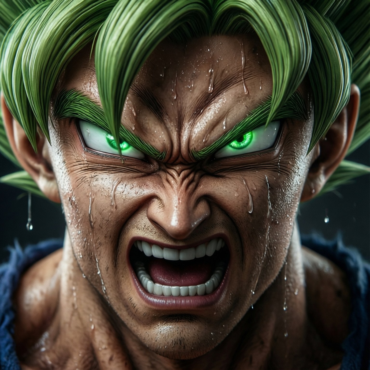Maumivu ya Broly Picha ya Ukuta