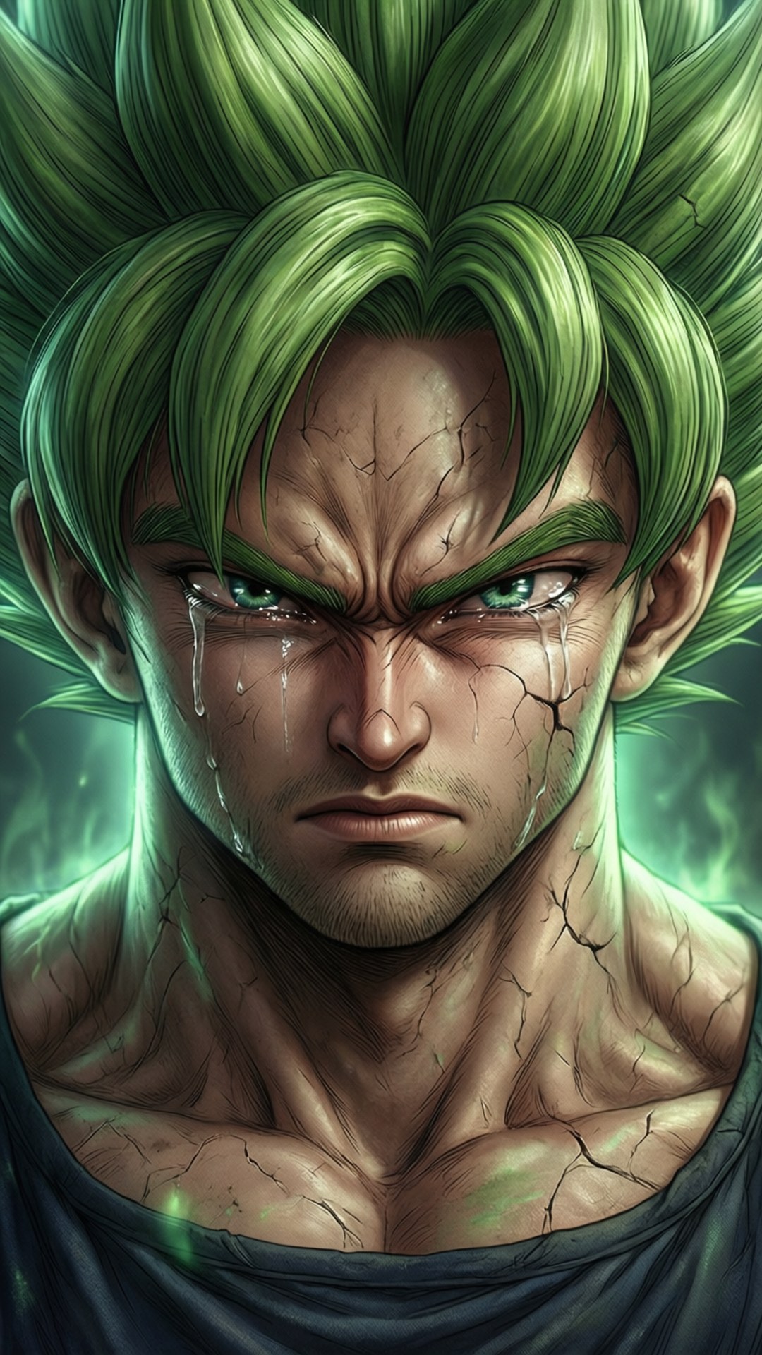Maumivu ya Ndani ya Broly Picha ya Ukuta