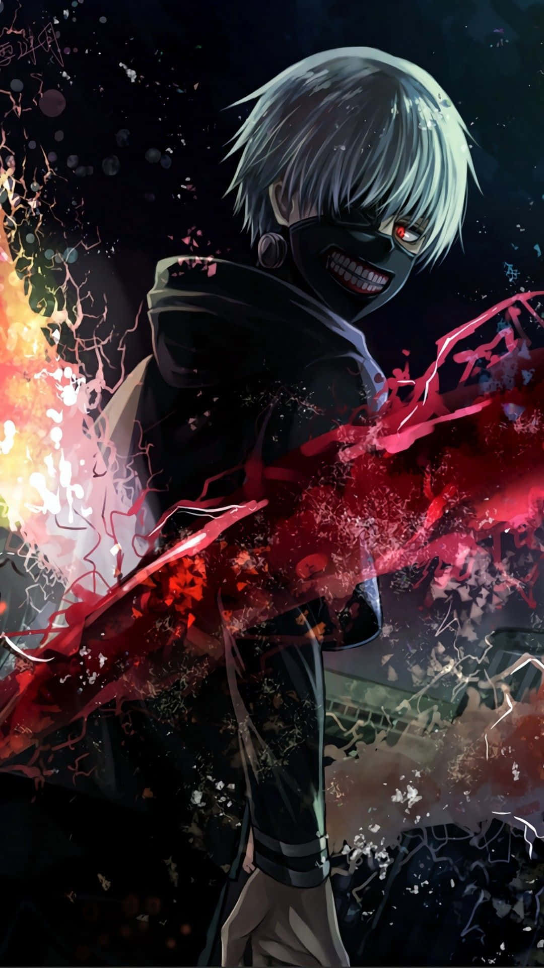 Maut na uzima katika Tokyo Ghoul Picha ya Ukuta
