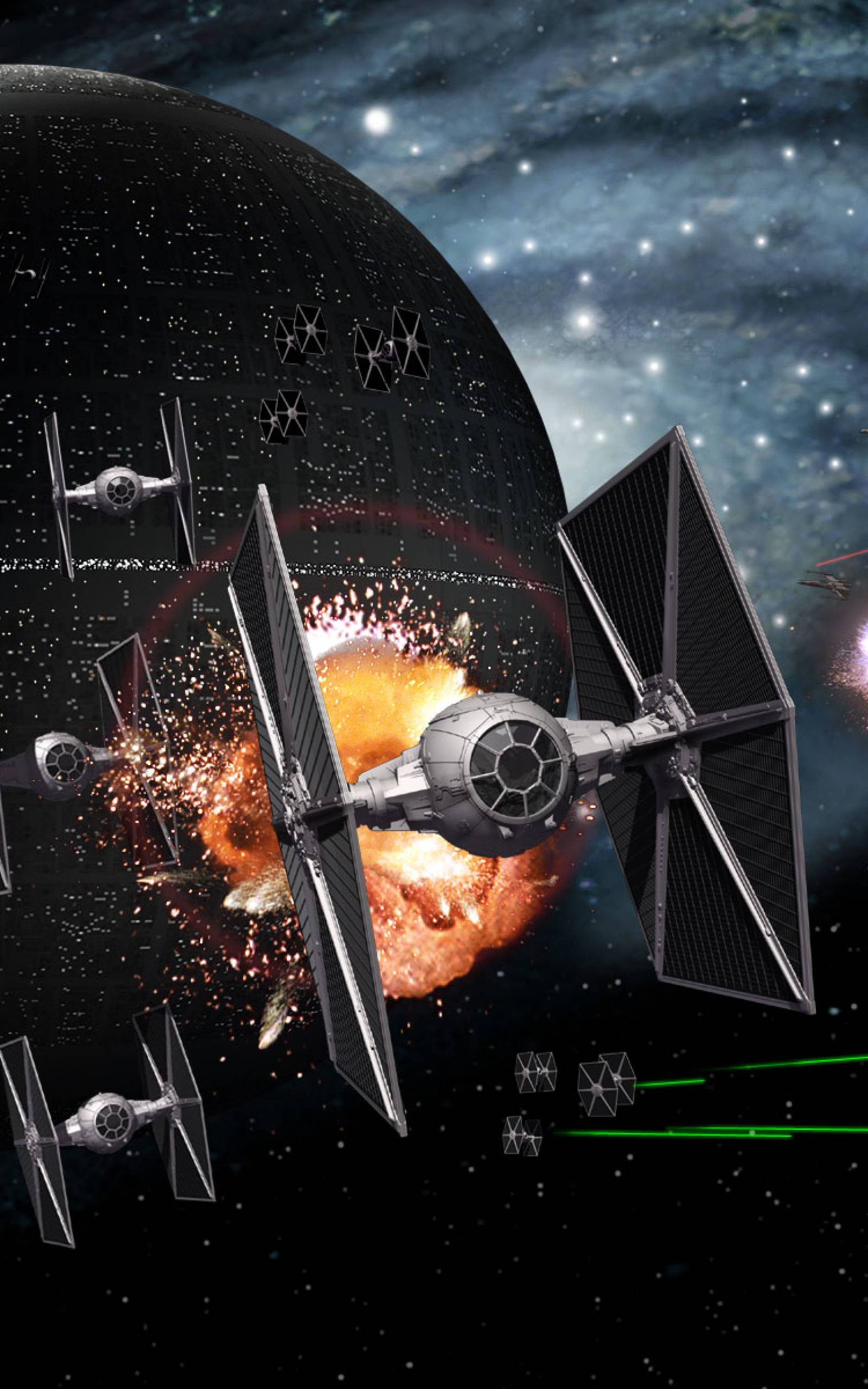 Mauti Star Kutoka Star Wars Kompyuta Kibao Picha ya Ukuta